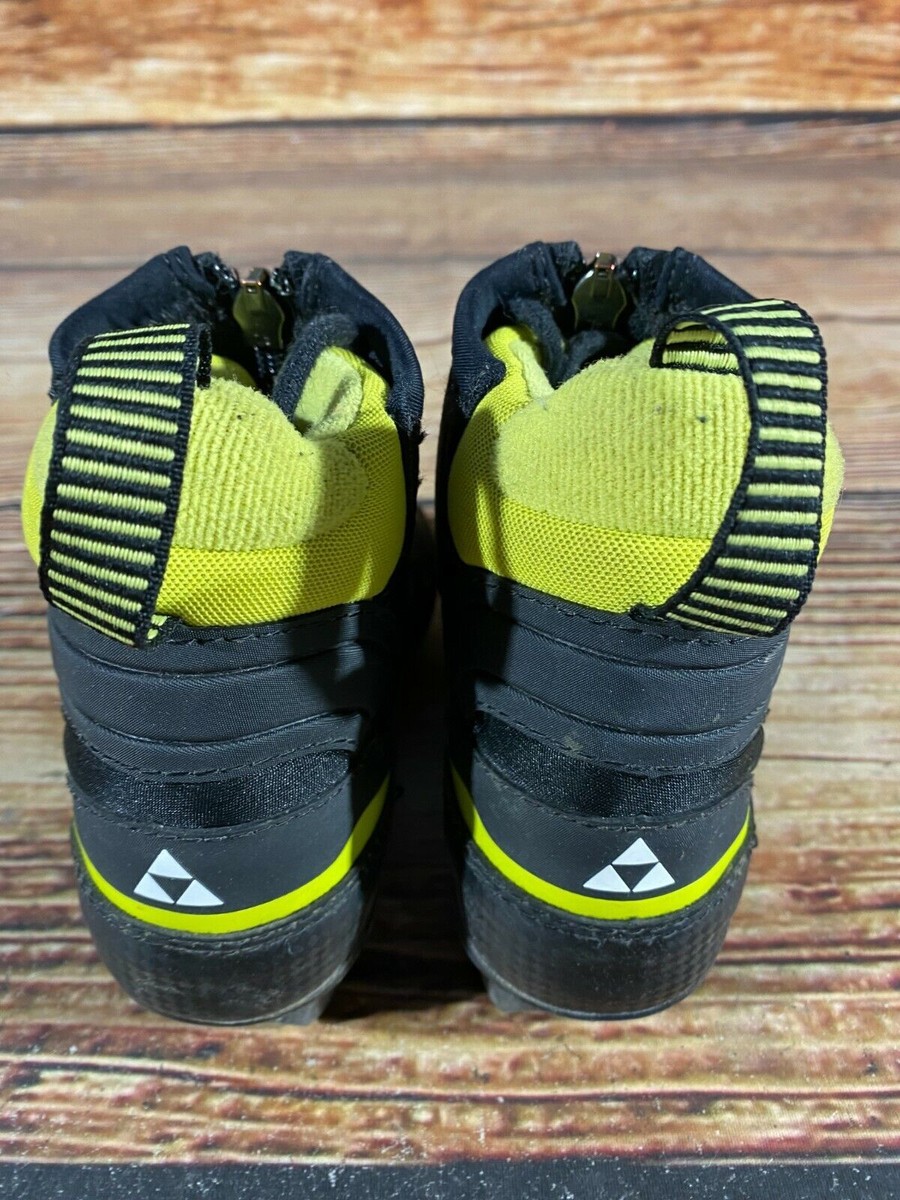 Fischer XJ Sprint Kids Nordic Cross Country Ski Boots Size EU29