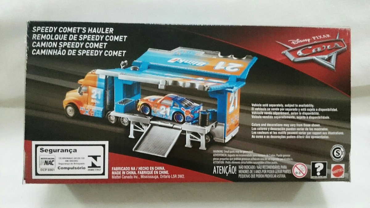 DISNEY PIXAR CARS SPEEDY COMET'S HAULER BLINKR 21 NIP | eBay