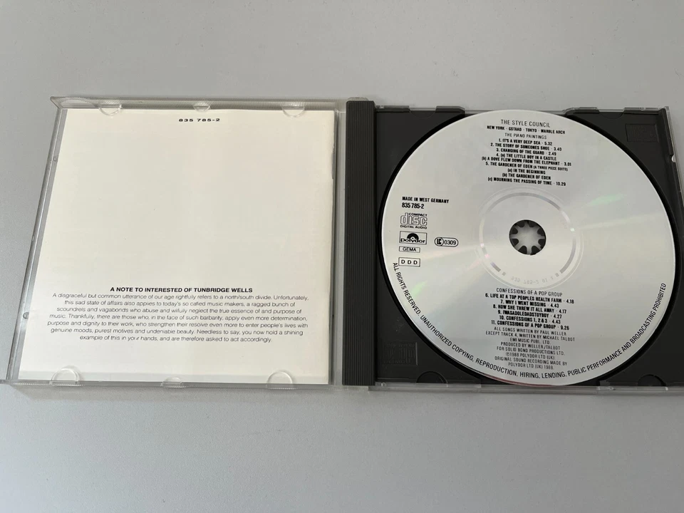 The Style Council – Confessions Of A Pop Group - CD © 1988 - Bild 2 von 3