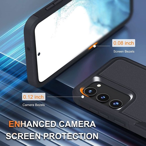For Samsung Galaxy S23 A14 A13 A03s A34 A53 A54 A32 A23 5G Case+Tempered Glass - Picture 7 of 51