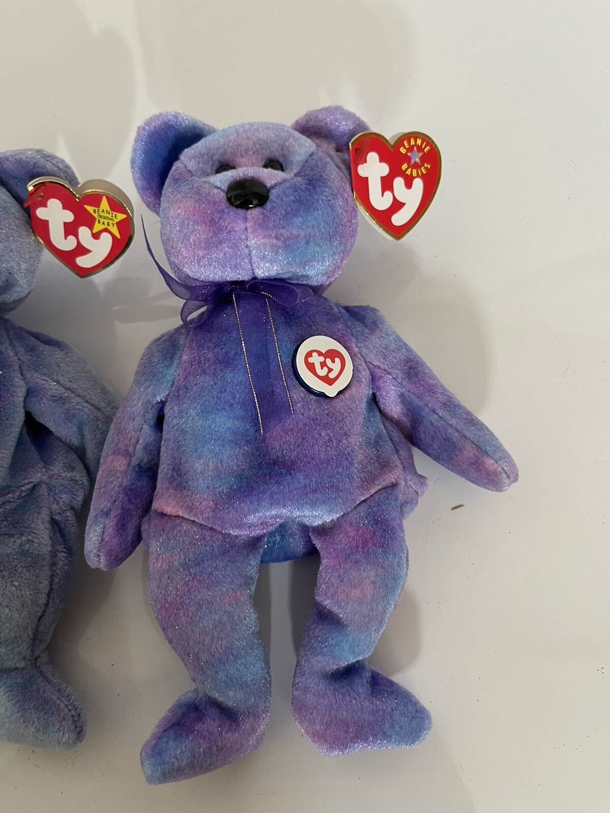 TY BEANIE BABIES BEARS "CLUBBY" "CLUBBY II" “CLUBBY IV” 1998/1999 RETIRED - Picture 4 of 7
