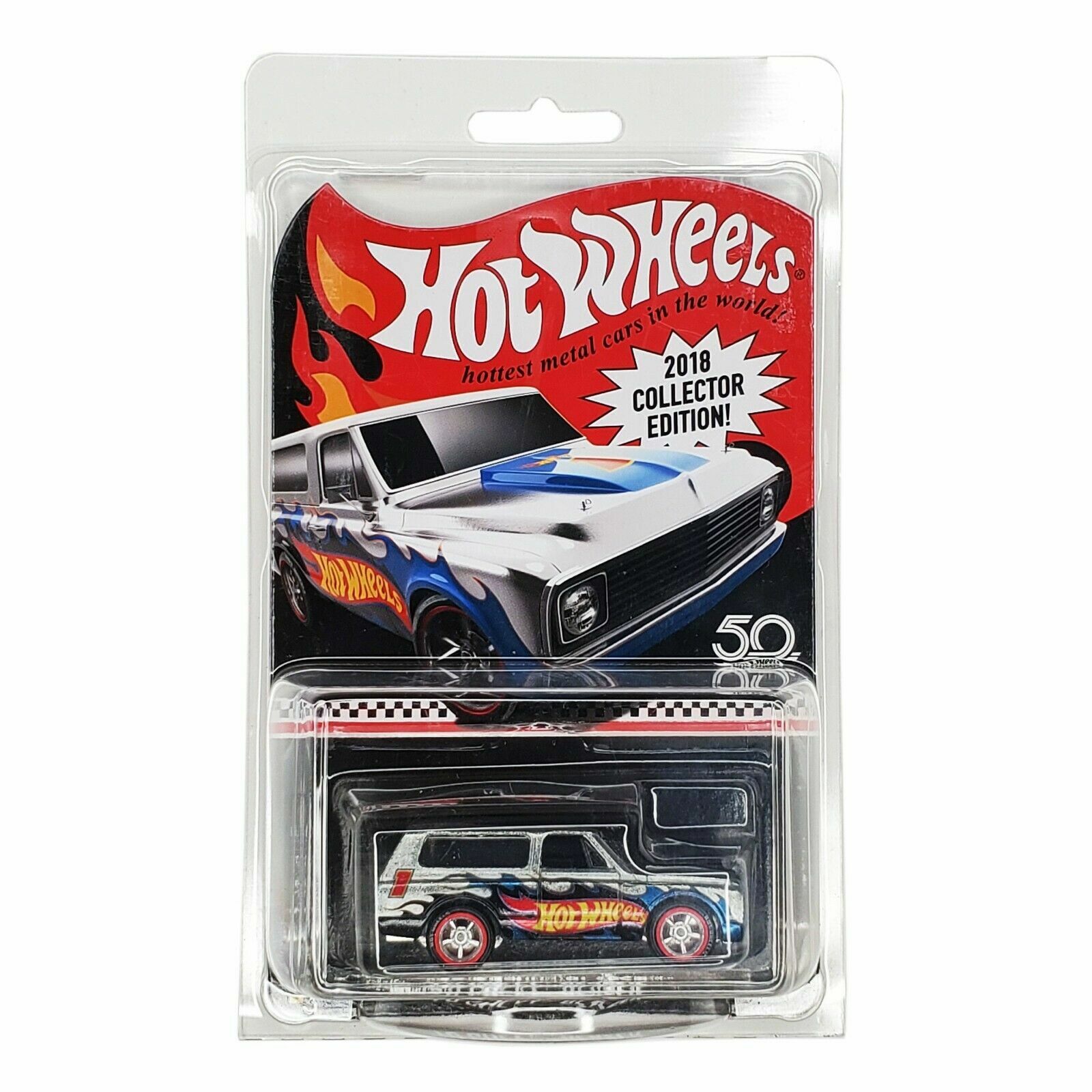 Hot Wheels 2018 Collector Edition 1970 Chevy Blazer Truck ZAMAC FKF87 New