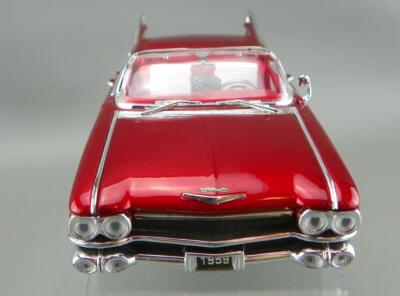 ミニカー street low 1959 cadillac eldorado Jada Diecast 1:24 Street Low Metallic Red 1959 Cadillac
