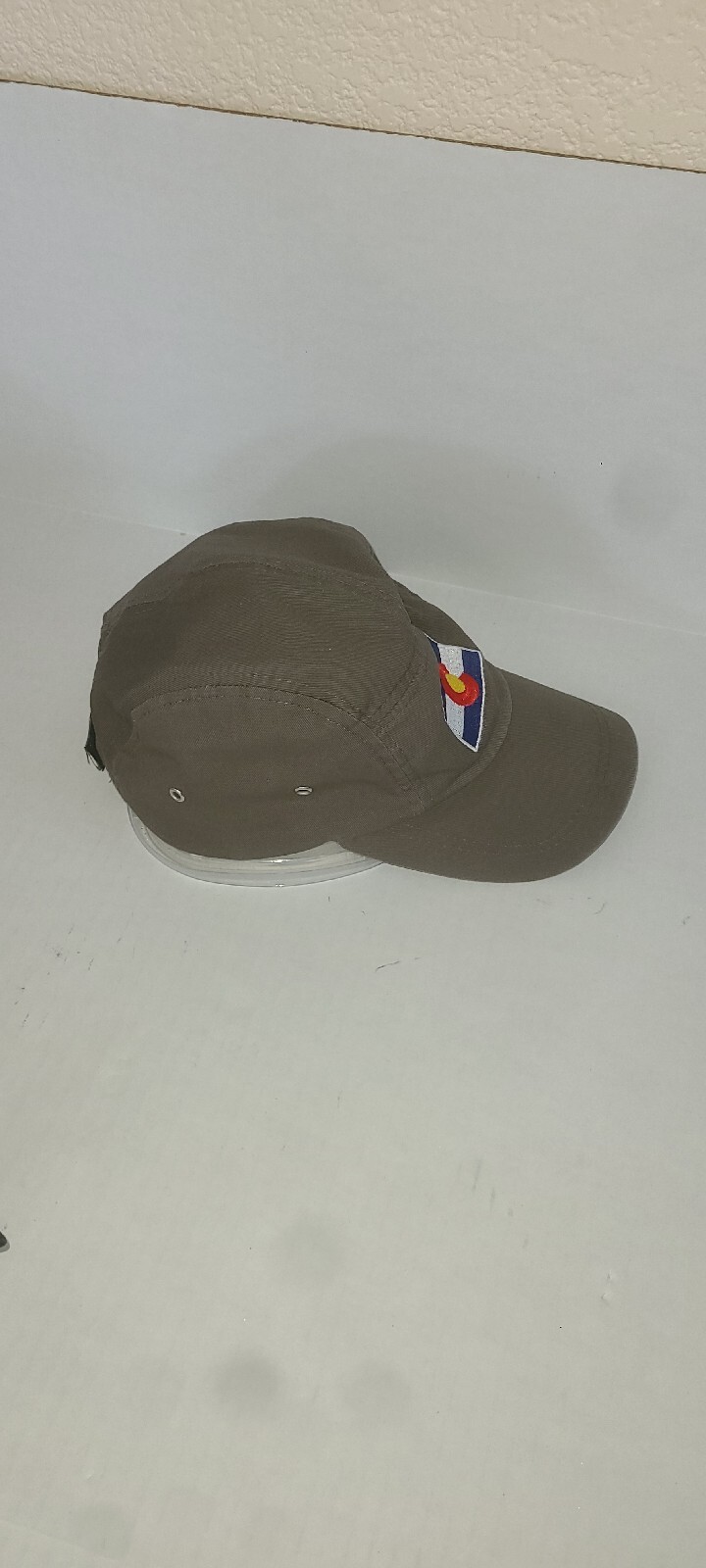 C Flag Adjustable Strapback Hat Grey - image 3