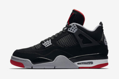retro 4 black red cement