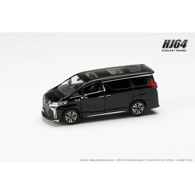 Hobby Japan Hj644012Abk 1/64 Toyota Alphard Custom Version/With Sunroof Black Di
