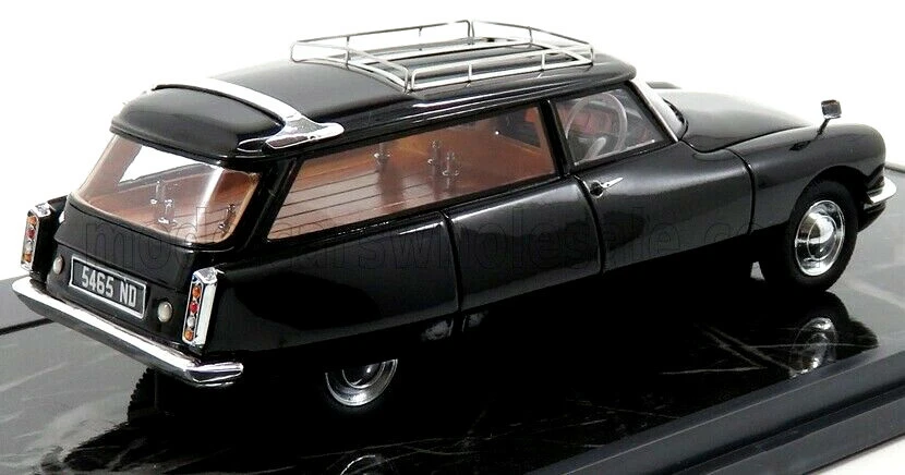 wonderful modelcar 1:43 Citroen ID19 Cortege Slough Factory Hearse 1962- black - Image 2 of 2