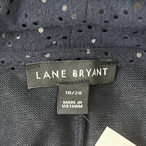 Lane Bryant Womens Size 18/20 Blue Cowl Neck Pullover Top New NWT - Picture 4 of 4