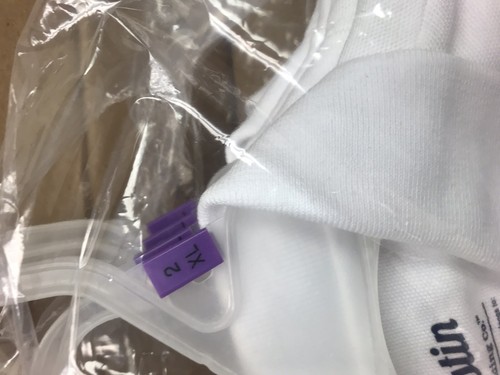 Austin Trading Co Boys SizeXXL 22 Polo Shirt White Lot Of 6 - Picture 3 of 4