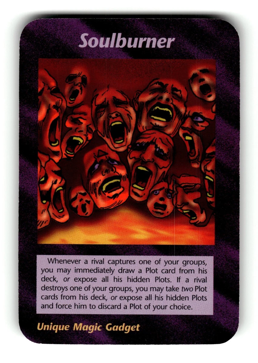 Steve Jackson Games Rare Individual Collectible Card Game Cards