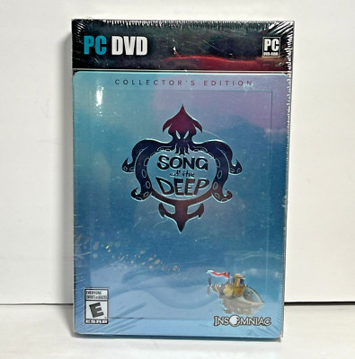 Song of the Deep Collectors Edition PC DVD Steelbook Insomniac Sealed
