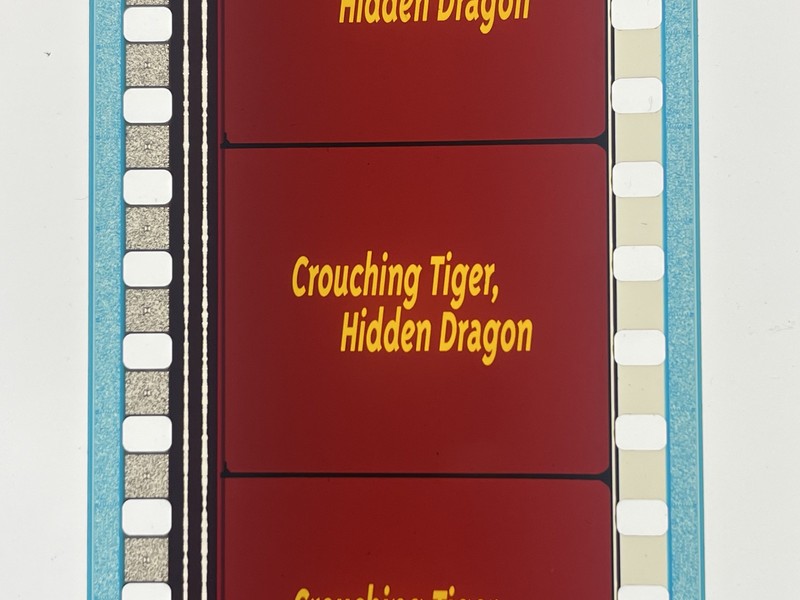 35mm Film Theatrical Trailer - Crouching Tiger, Hidden Dragon (2000) - SCOPE