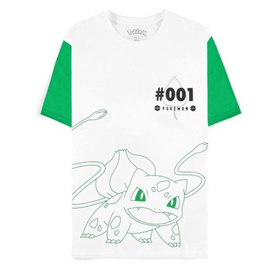 Pokemon Bulbasaur Outline T Shirt Size S