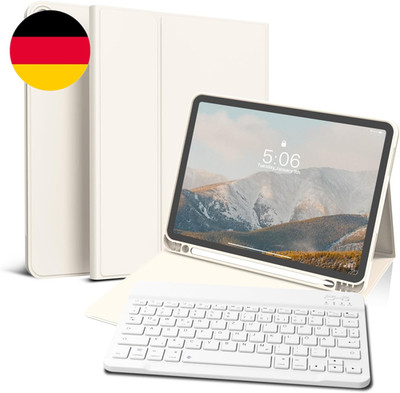 Hülle Mit Tastatur Für Ipad Air 11 Zoll M4 2026/M3 2025/M2 2024, Ipad Air 5./4. 