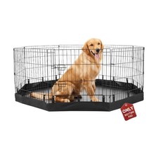 PJYuCien Dog Playpen Bottom Pad, Fits 24 Inch 8 Panels Regular Octagon Metal ...