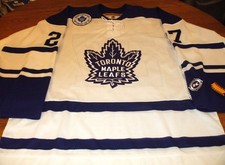 FRANK MAHOVLICH AUTO MAPLE LEAFS KOHO 1967 STANLEY CUP CHAMPS 3RD JERSEY - CSI