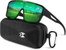 Sports Polarized Fit Over Glasses: Men and Women UV400 Protection SunGlasses