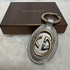 GUCCI Charm/Keyring Interlocking G