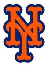 New York Mets Logo - Die Cut All Weather Vinyl Sticker/Decal MLB