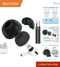 Ear Tips for AirPods Pro Silicon Memory Foam Noise Reduction Dust Guard Repla...