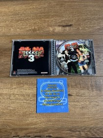 Tekken 3 (Sony PlayStation 1, 1998) Tekken III PS1 PSOne Black Label Tested