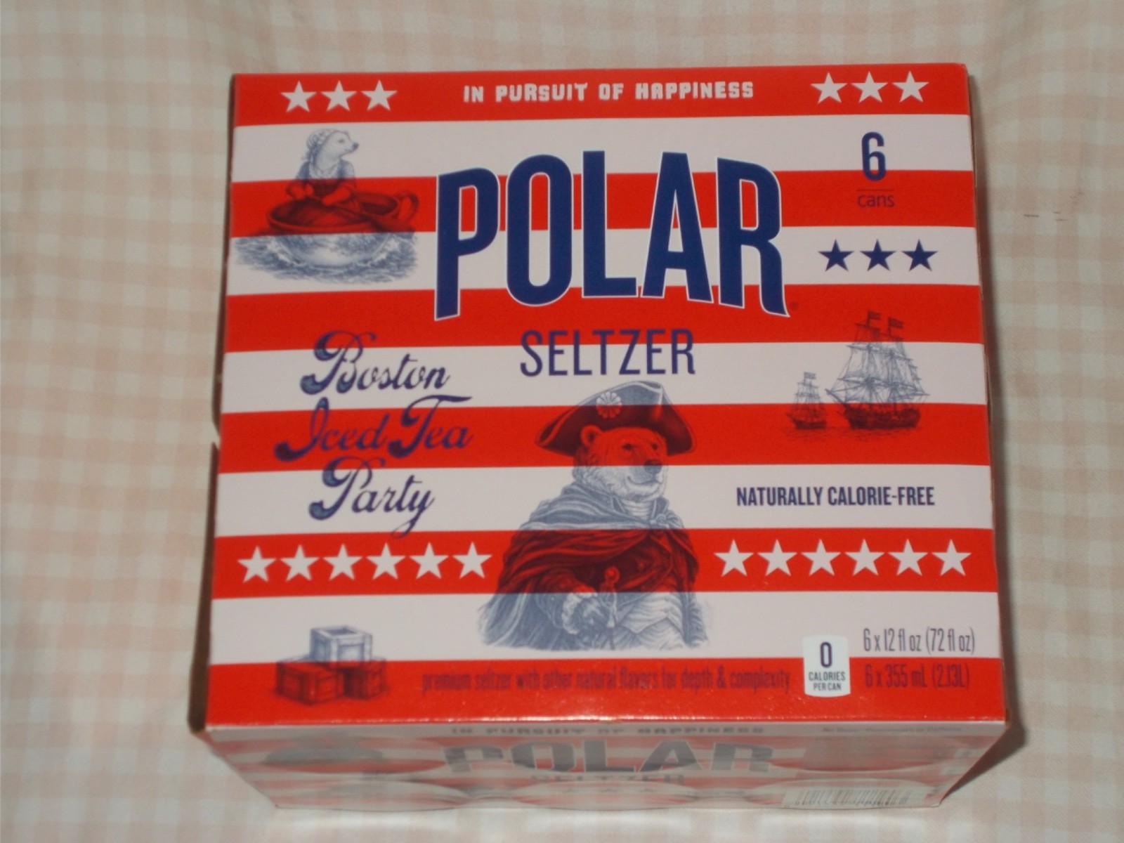2026 Limited Polar Seltzer Boston Iced Tea Party America 250 USA 6 Cans in Pack