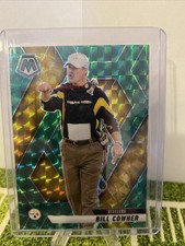 2025 Panini Mosaic - Bill Cowher #226 Green Mosaic Prizm