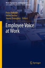 Employee Voice at Work by Peter Holland (English) Hardcover Book