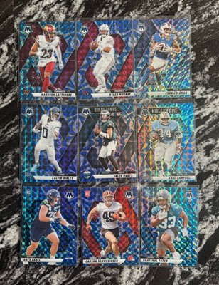 2025 Panini Mosaic Football - Mosaic Reactive Blue Parallel - Complete Your Set!