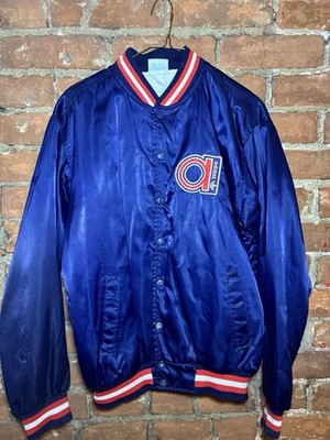 Vintage Adidas Varsity Jacket 80s Satin