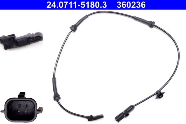 Sensor Raddrehzahl Vorne Ate 240711 51803 FÜR Renault Raddrehzahlsensor-image