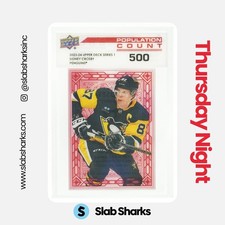 2023 UPPER DECK #PC-12 SIDNEY CROSBY POPULATION COUNT 500