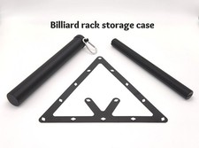Flat pool rack storage case, Billiard rack travel tube, Magic Perfect Accu-rack