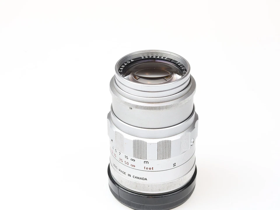 Leica Tele Elmarit M 90mm f2.8 chrome 11800 Objektiv Leitz Canada 98235 RARE - Bild 3 von 4