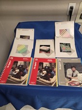 Vintage Apple II computer manual bundle