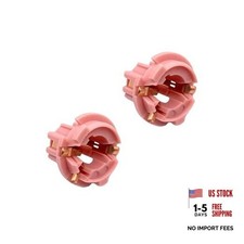 2 Pcs Rear Tail Light Lamp Bulb Sockets Compatible with Mercedes-Benz CL Class