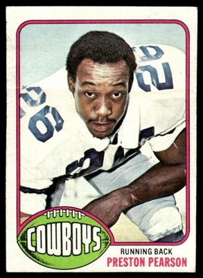 1976 Topps Preston Pearson Dallas Cowboys #225