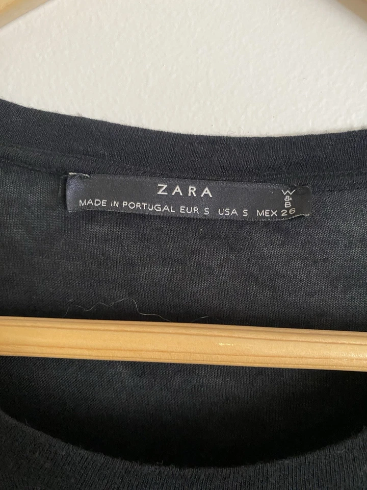 Robe longue asymétrique Zara T.S - Photo 4/4