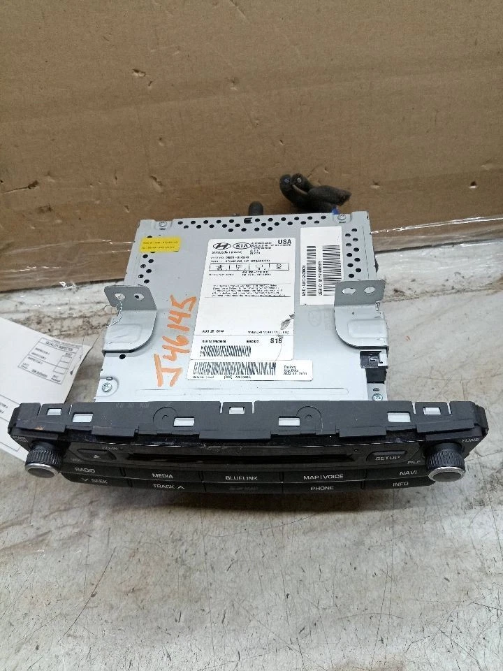 Equipo de audio radio sedán receptor y reproductor compatible con 15 GENESIS 248115 Foto 2 de 4