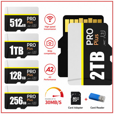 MicroSD TF Memory Card 128GB 256GB 512GB 1TB 2TB Ultra Extreme Lot