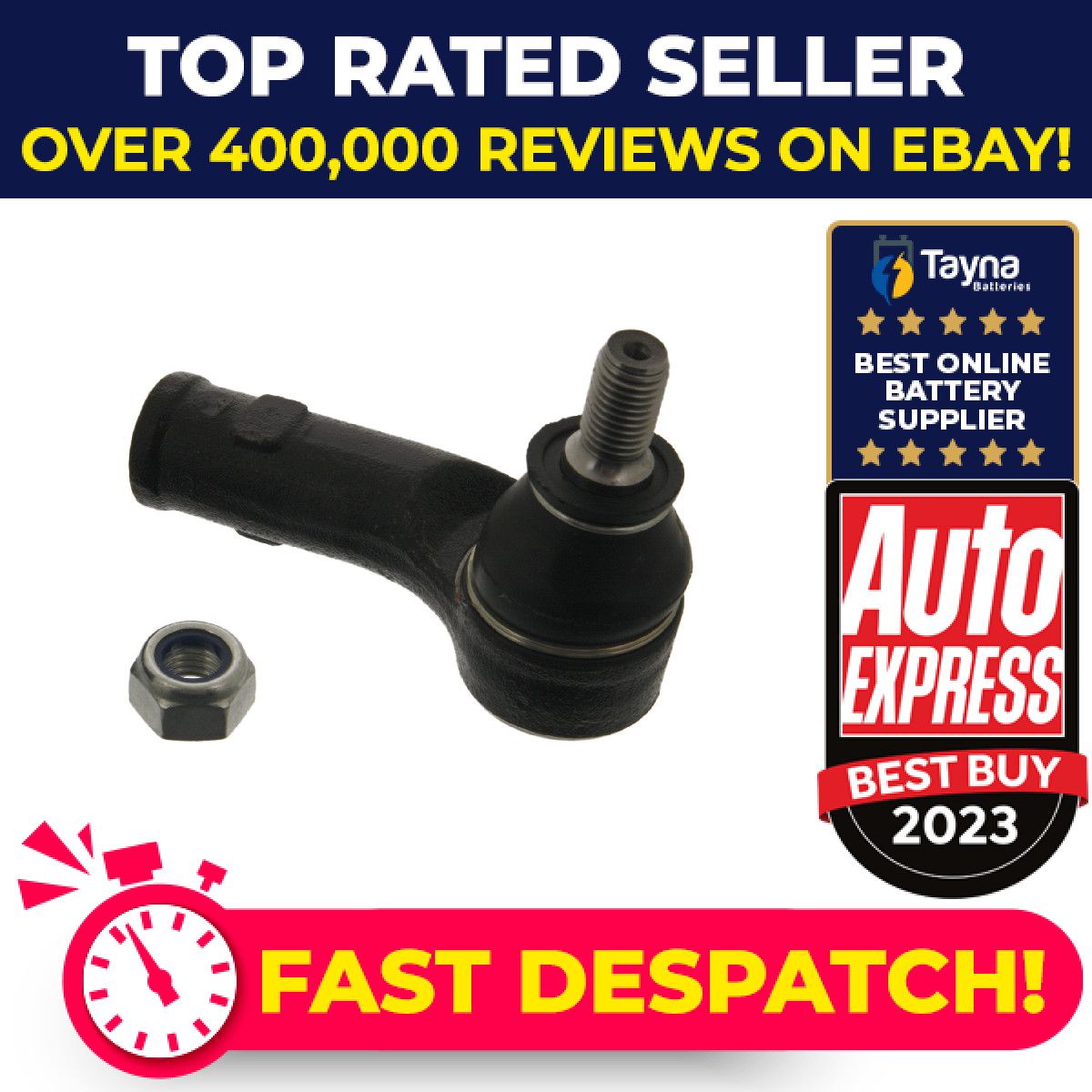 Tie / Track Rod End fits VW TRANSPORTER Mk4 1.9D Right 90 to 03 Joint 701407312