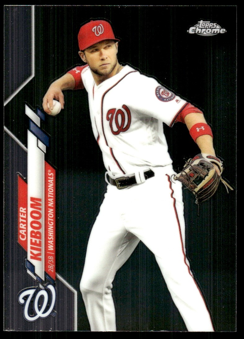Carter Kieboom #171 2020 Topps Chrome Celebration of the Decades Baseball