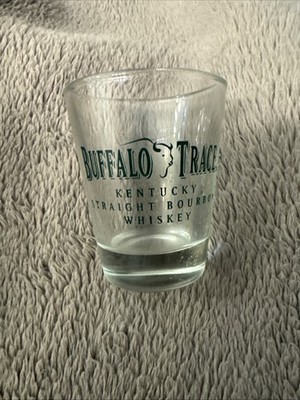 New BUFFALO TRACE KENTUCKY STRAIGHT BOURBON WHISKEY BAR SHOT GLASS