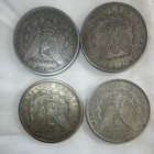 Morgan $1 Silver Dollars Lot of 4 (2x 1921, 1882, 1883) 90% Business — photo 8