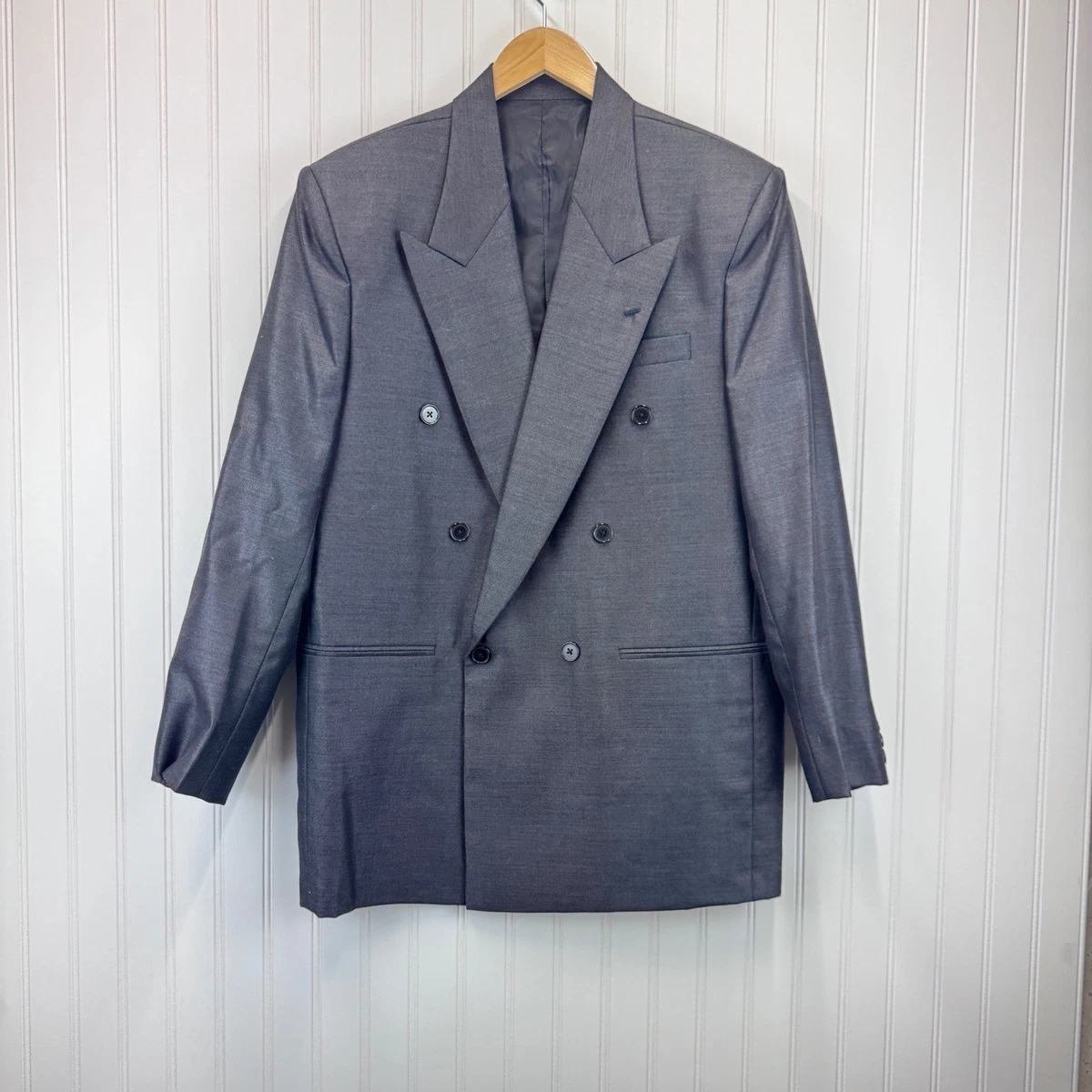 Vintage Double Breasted Suit In Men's Vintage Suit Jackets