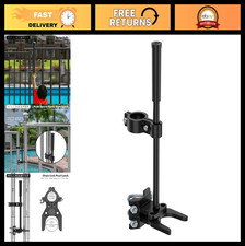 Pestillo de puerta de piscina de seguridad para niños - Estilo de empuje autobloqueante para cercas de eslabones de cadena