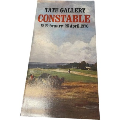 Tate Gallery Poster 1976 Constable Ausstellung Februar-April Art Collector's Pie