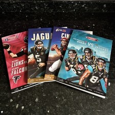4 x NFL International Series London Games Programmes 2013-16 49ers/Jaguars etc