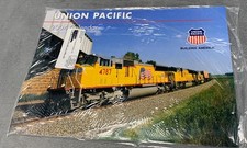 Union Pacific 2004 Calendar Train Theme New Sealed Collectible Memorabilia Vtg