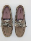 Sperry Top-Sider Angelfish Boat Shoes 9.5 Purple Leather Coastal Preppy Academia — photo 3